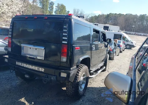 2005 Hummer H2 Suv из США, поврежденный, VIN 5GRGN23U05H103341